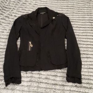 Royal Underground lace and stones jacket size XS.